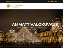 Tablet Screenshot of ollihuhtala.com